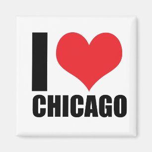 Imán Me encanta Chicago
