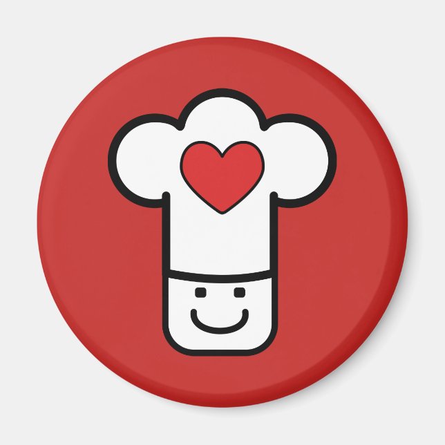 Imán Me encanta cocinar (Frente)