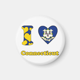 Imán Me encanta Connecticut