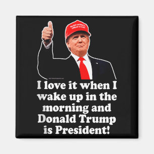 Imán Me encanta cuando Donald Trump es presidente 2024 