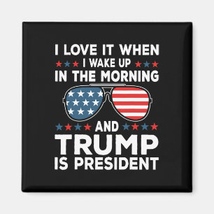 Imán Me Encanta Cuando Trump Es La Inauguración Del Pre