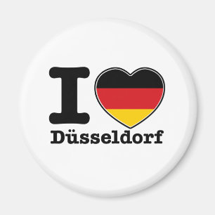 Imán Me encanta Dusseldorf