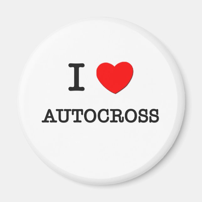 IMÁN ME ENCANTA EL AUTOCRUZ (Frente)