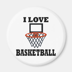 Imán Me encanta el baloncesto
