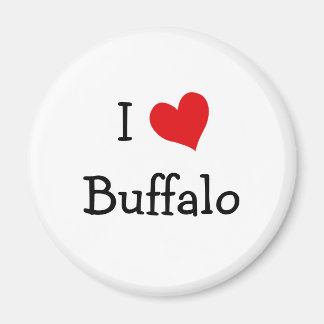 Imán Me encanta el búfalo