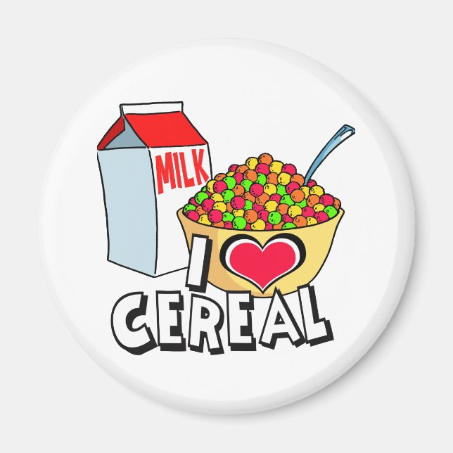 IMÁN ME ENCANTA EL CEREAL (Frente)