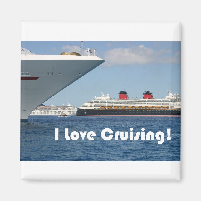 Imán Me Encanta El Cruzado (Frente)