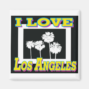 Imán ME ENCANTA El Diseño 5 De Los Ángeles
