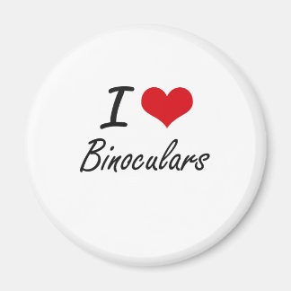 Imán Me encanta el diseño artístico de los binoculares