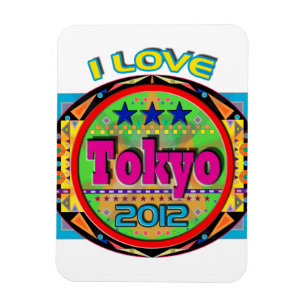 Imán ME ENCANTA El Emblema De Tokio #1 2012 Magnet