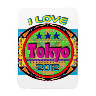 Imán ME ENCANTA El Emblema De Tokio #1 2012 Magnet