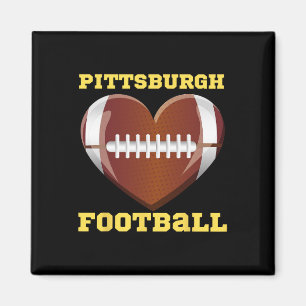 Imán Me Encanta El Fútbol De Pittsburgh Mujeres Toddler