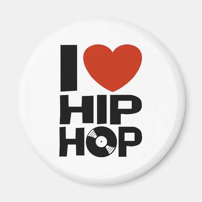 Imán Me encanta el hip hop (Frente)