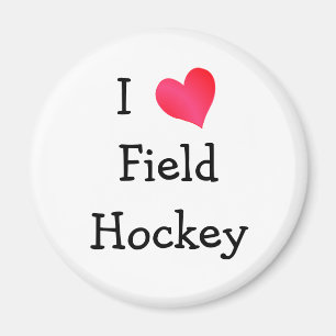 Imán Me encanta el hockey sobre hierba