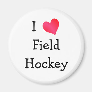 Imán Me encanta el hockey sobre hierba