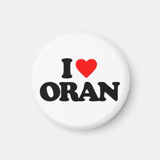 IMÁN ME ENCANTA EL ORAN (Frente)