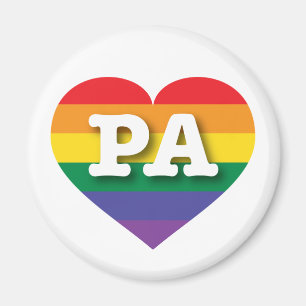 Imán Me encanta el Orgullo Gay de Pensilvania