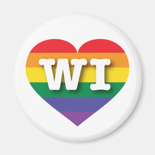 Imán Me encanta el Orgullo Gay de Wisconsin