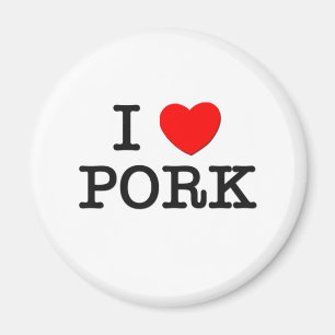 Imán Me encanta el PORK ( comida )