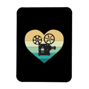 Imán Me encanta el proyector de películas cinematográfi