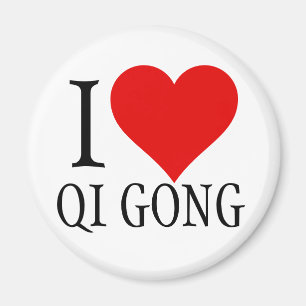 Imán Me encanta el Qi Gong Magnet