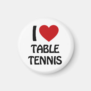 Imán Me encanta el tenis de mesa
