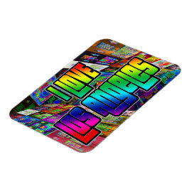 Imán ME ENCANTA El Twist Magnet de Los Ángeles