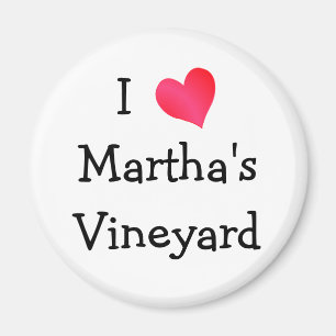 Imán Me encanta el viñedo de Martha