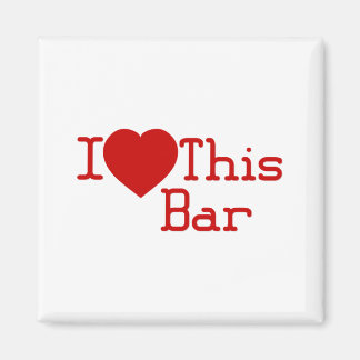 Imán Me Encanta Este Bar
