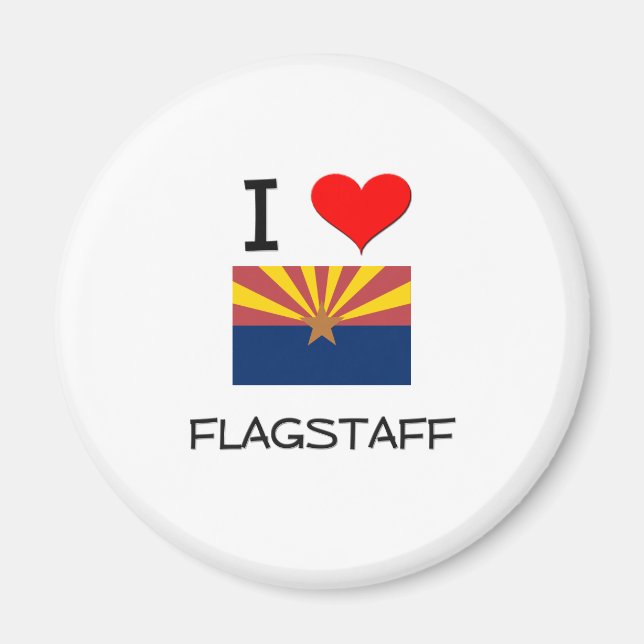 Imán Me encanta FLAGSTAFF Arizona (Frente)