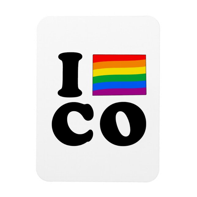 IMÁN ME ENCANTA GAY COLORADO (Vertical)