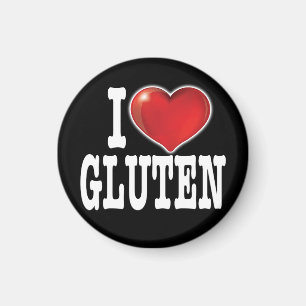 Imán ME ENCANTA GLUTEN (Versión oscura)