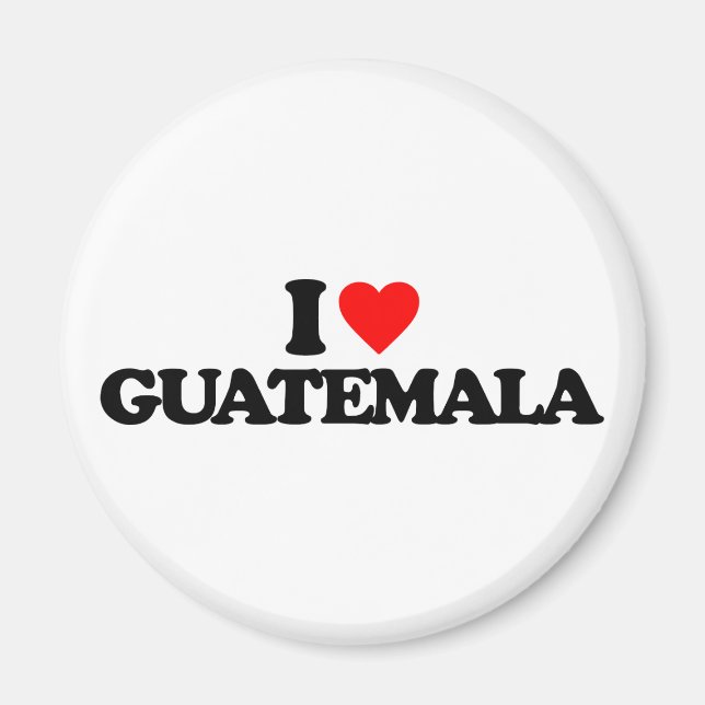 IMÁN ME ENCANTA GUATEMALA (Frente)
