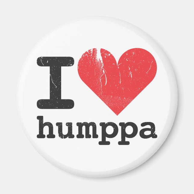 Imán Me encanta Humppa Magnet (Frente)