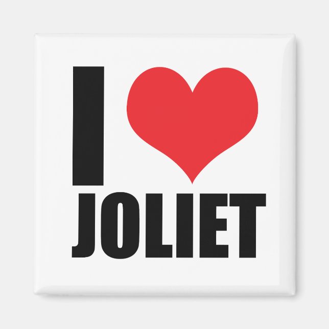 Imán Me encanta Joliet (Frente)