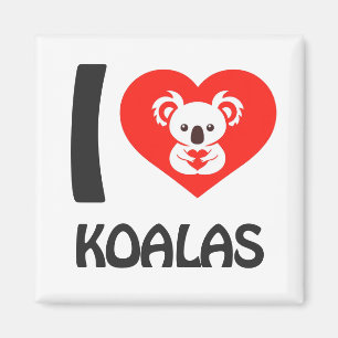 Imán Me encanta Koalas