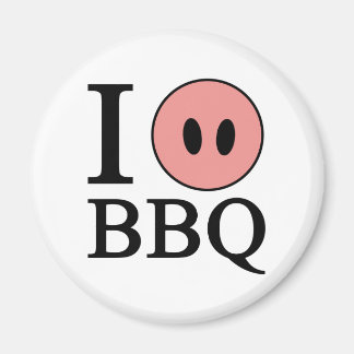 Imán Me encanta la barbacoa