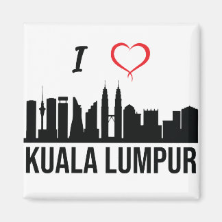 Imán Me encanta la cultura malaya de Kuala Lumpur