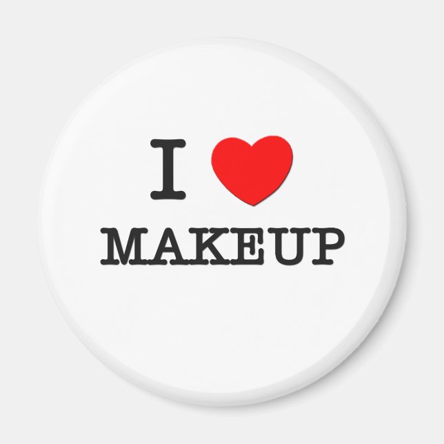 Imán Me encanta la maquillaje (Frente)