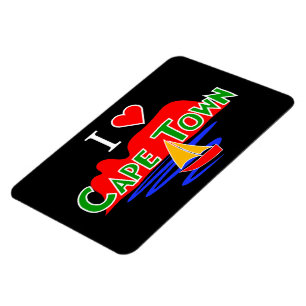 Imán Me encanta la mesa de Ciudad del Cabo Gran Magnate