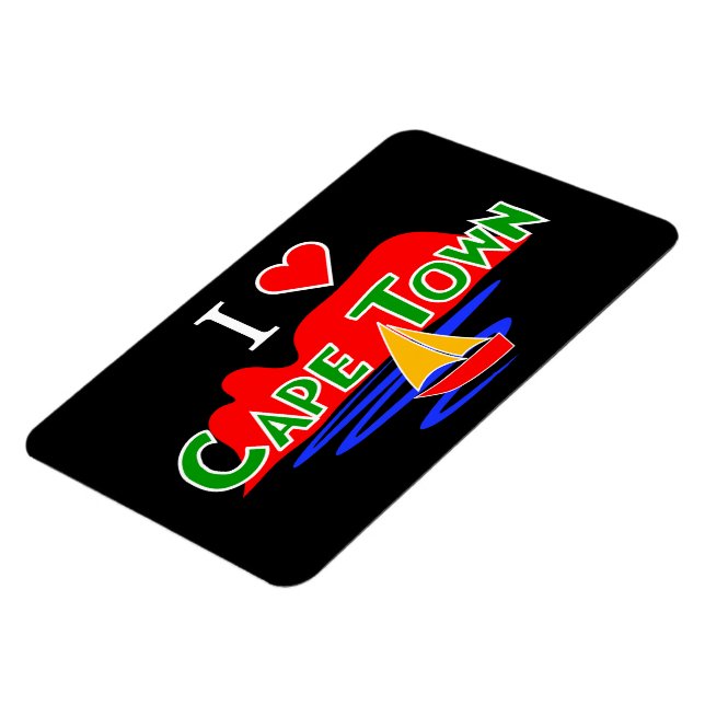 Imán Me encanta la mesa de Ciudad del Cabo Gran Magnate (Lado Izquierdo)