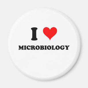 Imán Me encanta la microbiología
