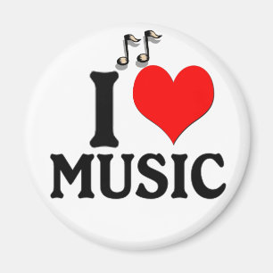 Imán Me encanta la música