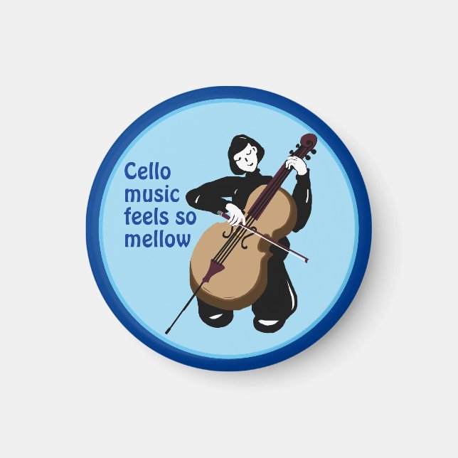 Imán me encanta la música de violonchelo (Frente)