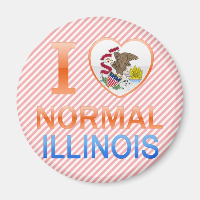 Imán Me encanta la normalidad, IL (Frente)