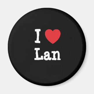 Imán Me encanta Lan heart T-Shirt