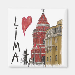 Imán Me encanta Lima