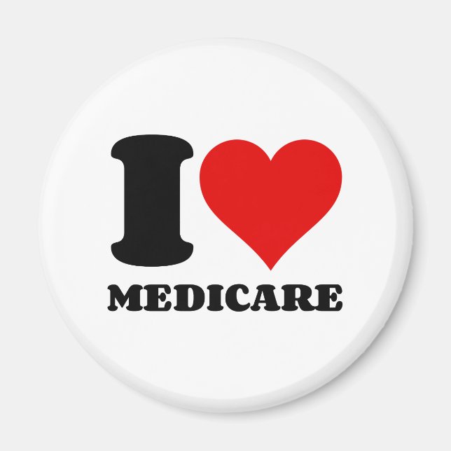 IMÁN ME ENCANTA MEDICARE (Frente)