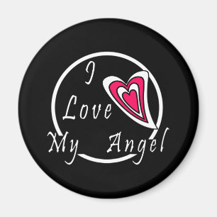 Imán Me encanta mi ángel  