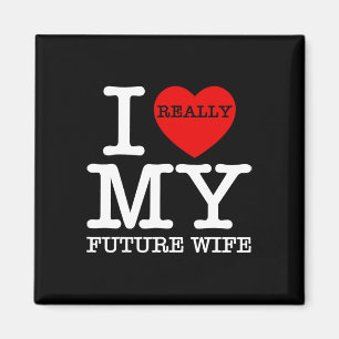 Imán Me Encanta Mi Futuro Esposa Matrimoniales